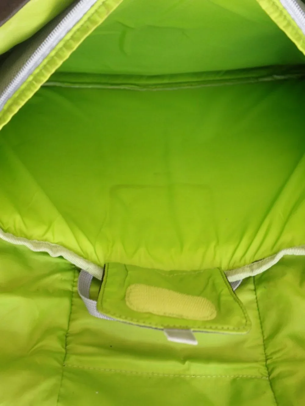 OSPREY Black & Lime Green Messenger Bag